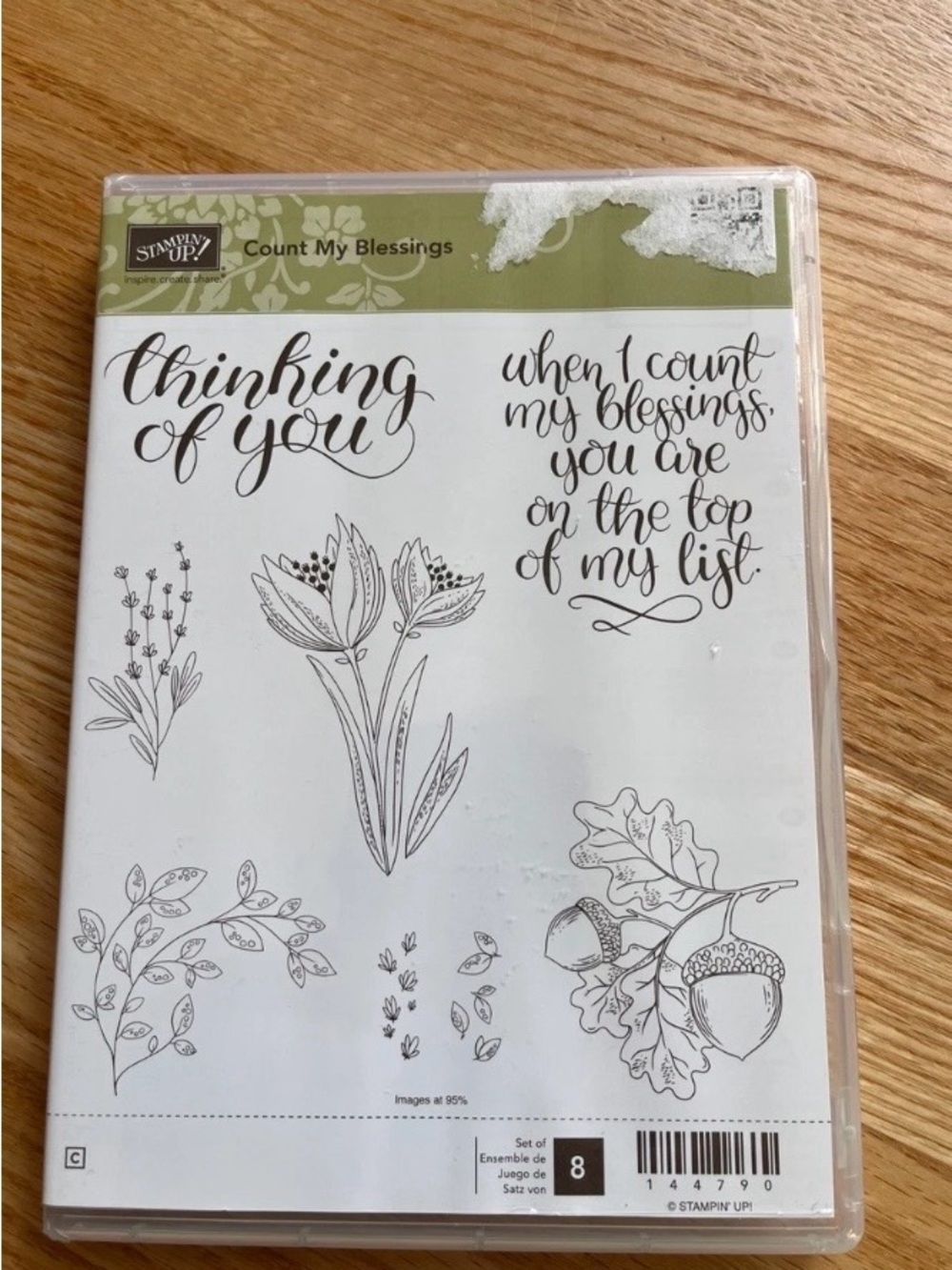 Stampin' Up! 'Count My Blessings' Stamp Set
